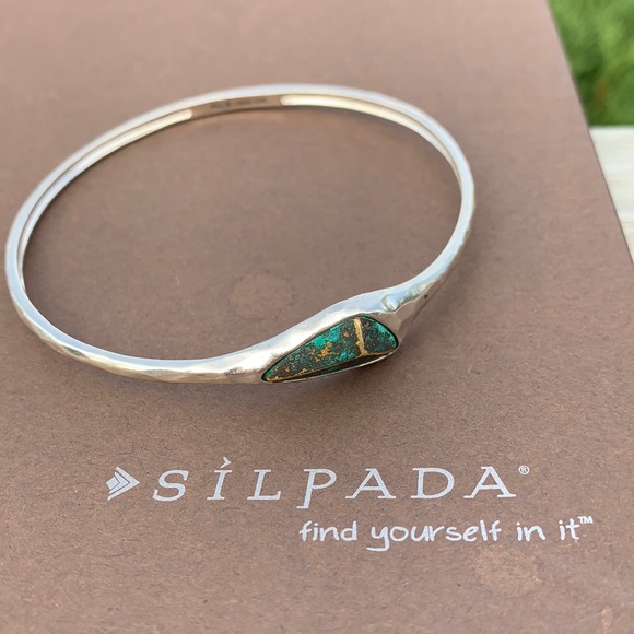 B3012 Silpada Encore sterling silver bangle